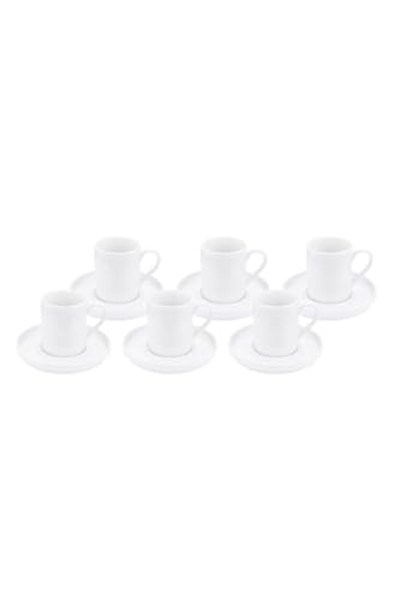 Bambum Aden - 6 Kişilik Kahve Fincan Takımı 12X12X7,5