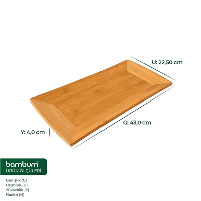 Bambum Americano Tepsi 43 Cm