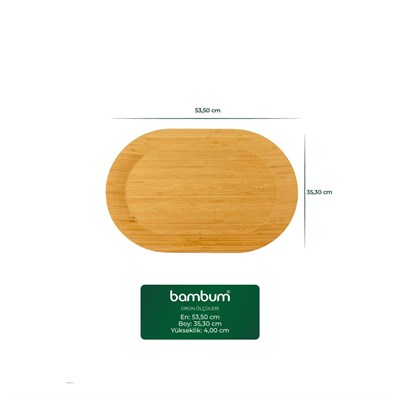 Bambum B1034 Panji Sunum Tabağı