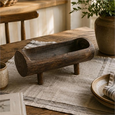 Bambum Bendan Bambum Ayaklı Saksı Eskitme Model Saksı Retro Saksi