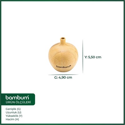Bambum Forli Bambu Vazo 5,5*4,9cm