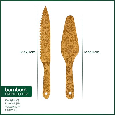 Bambum Minne - Pasta Servis Seti B2657-1