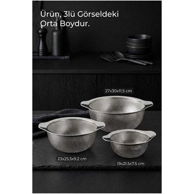 Bambum Nesta - Çelik Süzgeç 23 Cm