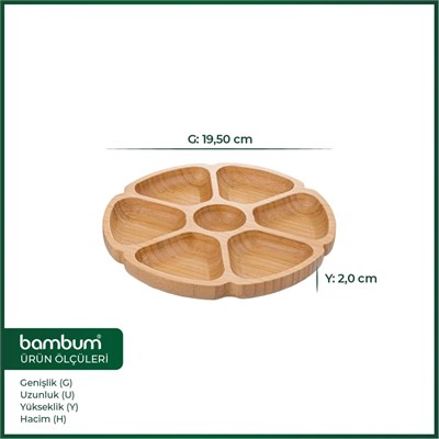 Bambum Pincho Mini - Bölmeli Çerezlik