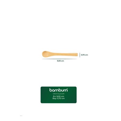 Bambum Rino 6lı Baharat Kaşığı B0771