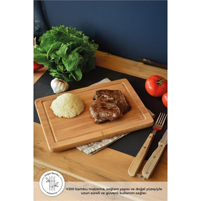 Bambum Ritto Kesme Steak Tahtası Küçük B2646