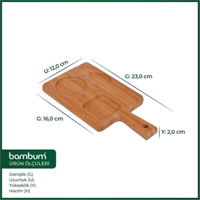 Bambum Tabi Sunum Tabağı