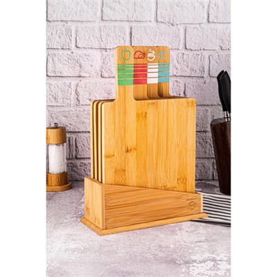 Bambum Tapenade Plus - 4lü Kesme Tahtası