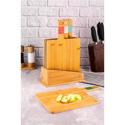 Bambum Tapenade Plus - 4lü Kesme Tahtası