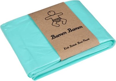 Bamm Bamm 16L Korbell Çöp Kutuları İle Uyumlu 750 Adet Bebek Bezi Kapasiteli Çöp Poşeti