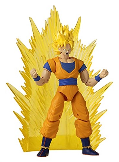 Bandai 16 Santimetre Dragon Ball Super Saiyan Goku Figür & Aksesuarları - Stars Power Up Pack