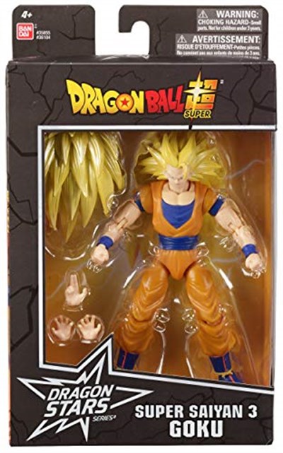 Bandai 16 Santimetre Dragon Ball Super Saiyan 3 Goku Poz Verilebilir Figür - Dragon Stars