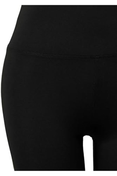 Banega Curve Kadın Büyük Beden Yüksek Bel Toparlayıcı Örme Biker Şort Kısa Antrasit Tayt-1