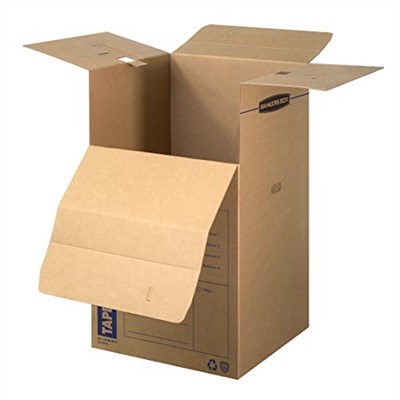 BANKERS BOX SmoothMove 7710501 dolap kutusu, yapışkansız, büyük, 3 adet
