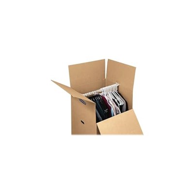 Bankers Box SmoothMove Gardırop Taşıma Kutuları, Kısa, 50 x 50 x 94 cm, 3lü Paket (7710902)