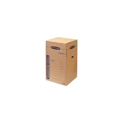 Bankers Box SmoothMove Gardırop Taşıma Kutuları, Kısa, 50 x 50 x 94 cm, 3lü Paket (7710902)
