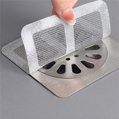 Banyo Gider Süzgeci Saç Yakalayıcı Süzgeç Banyo Duş Gider Tıkanık Önleyici Süzgeç 10 Adet