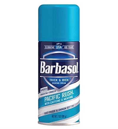 Barbasol Pasific Rush Kafein ve Mentollü Canlandırıcı Tıraş Köpüğü 198GR