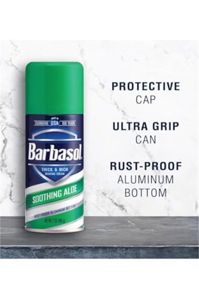 Barbasol Yatıştırıcı Aloe Tıraş Köpüğü 198GR