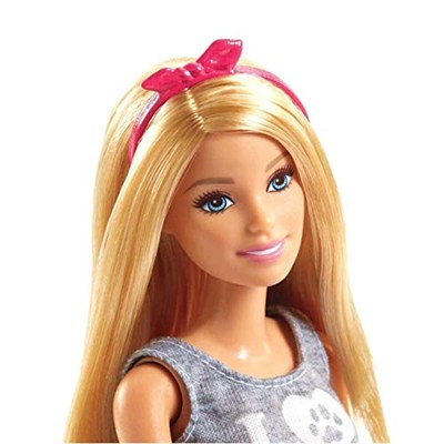Barbie Bebekler ve Evcil Hayvanlar Barbie ve Sevimli Hayvan Arkadaşları, Yavru Köpek, Tavşan ve Temaya Uygun 7 Parçayla FPR48 FPR48