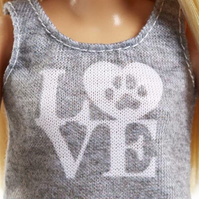 Barbie Bebekler ve Evcil Hayvanlar Barbie ve Sevimli Hayvan Arkadaşları, Yavru Köpek, Tavşan ve Temaya Uygun 7 Parçayla FPR48 FPR48