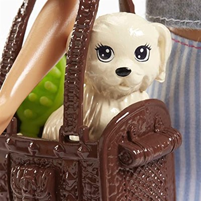 Barbie Bebekler ve Evcil Hayvanlar Barbie ve Sevimli Hayvan Arkadaşları, Yavru Köpek, Tavşan ve Temaya Uygun 7 Parçayla FPR48 FPR48