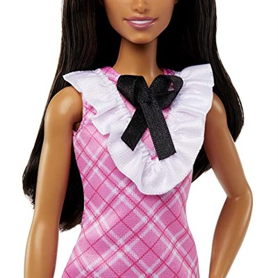 Barbie Büyüleyici Parti Bebekleri (Fashionistas) - Siyah Kurdeleli Bebek, Oyuncak