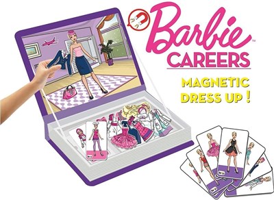 Barbie Careers Manyetik Kıyafet Giydirme Kutu Oyunu