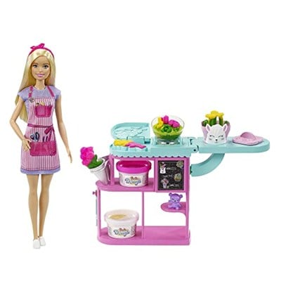 Barbie Çiçekçi Bebek ve Oyun Seti, 3 yaş ve üzeri, GTN58