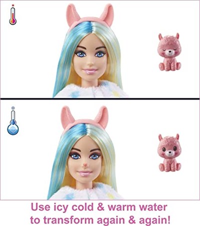 Barbie Cutie Reveal Bebekler 2. Seri Parti Laması