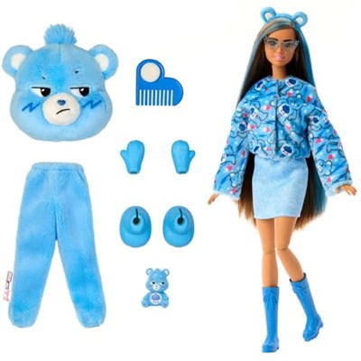 Barbie Cutie Reveal Sevimli Ayıcıklar Serisi JCN93 - Mavi