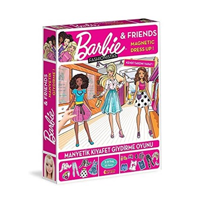 Barbie Fashionistas Manyetik Kıyafet Giydirme Kutu Oyunu