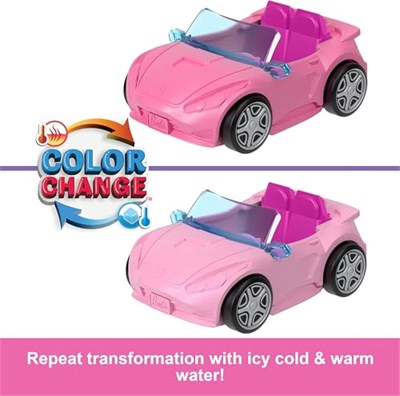 Barbie, Mini Barbieland Convertible, Hyf42, Çok Renkli