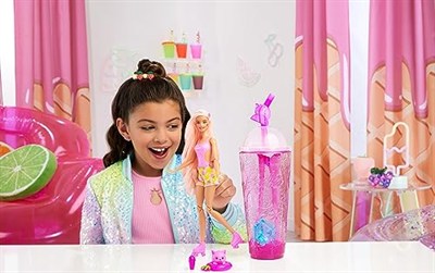 Barbie Pop Reveal Bebek Meyve Serisi Çilekli Limonatalı, 3 Yaş Ve Üzeri