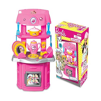 Barbie Şef Mutfak Set Renkli 3+