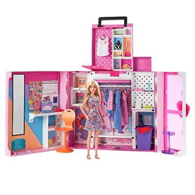 Barbie ve Yeni Rüya Dolabı Oyun Seti, 3 yaş ve üzeri, HGX57