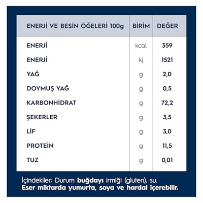 Barilla Arpa Şehriye (Risoni) 500 g.