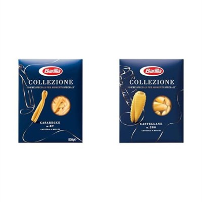 Barilla Casarecce Makarna 500 Gr ve Barilla Castellane Makarna 500 Gr