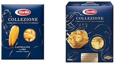 Barilla Castellane Makarna 500 Gr ve Barilla Tagliatelle Makarna 450 g.