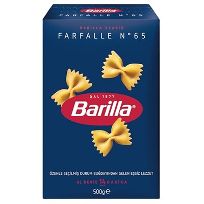 Barilla Kelebek (Farfalle) Makarna 500 g.