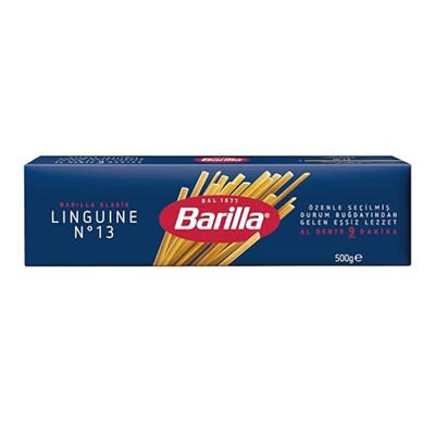 Barilla Linguine (Yassı) Spagetti Makarna No.13 500 g.