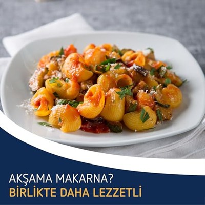 Barilla Mantı Makarna (Pipe Rigate) 500 g.
