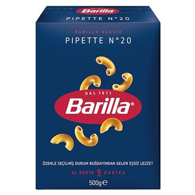 Barilla Pipette (Bukle) Makarna 500 g.