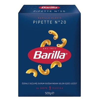 Barilla Pipette (Bukle) Makarna 500 Gr 2li paket