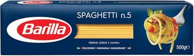 Barilla Spagetti (Spaghetti) Makarna No.5 (500 Gr)