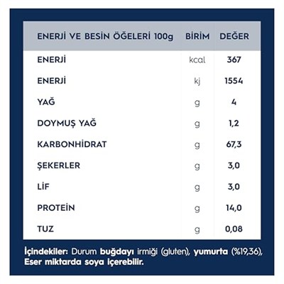 Barilla Tagliatelle Makarna 450 g.