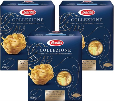 Barilla Tagliatelle Makarna 450 gr x 3 Adet