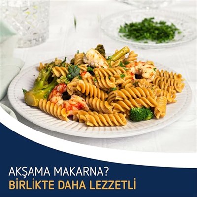 Barilla Tam Buğday Burgu Makarna (Integrale Fusilli) 400 g.