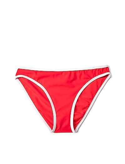 Basic Bikini Altı Biye Detaylı Normal Bel