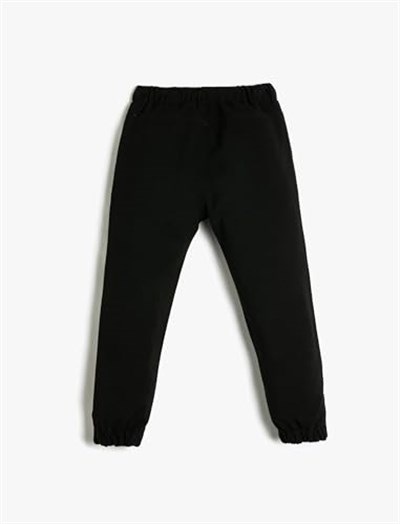 Basic Jogger Kargo Pantolon Beli Bağlamalı Cepli